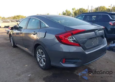 2018 Honda Civic Lx from USA, damaged, VIN 19XFC2E55JE019363